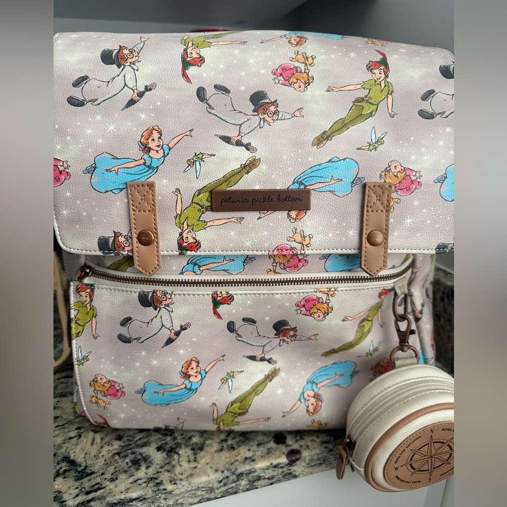 Petunia Pickle bottom, limited edition, Peter Pan diaper bag